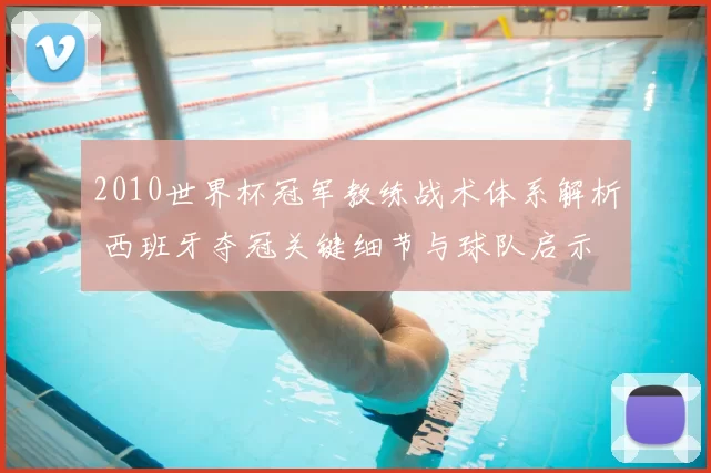 2010世界杯冠军教练战术体系解析 西班牙夺冠关键细节与球队启示